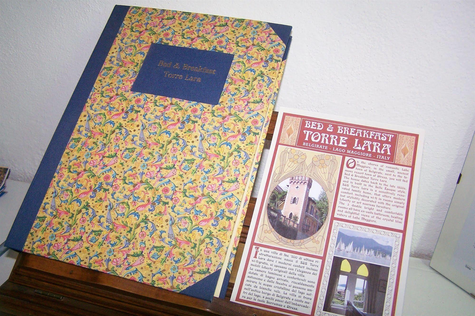 B&B Torre Lara Belgirate Exteriör bild